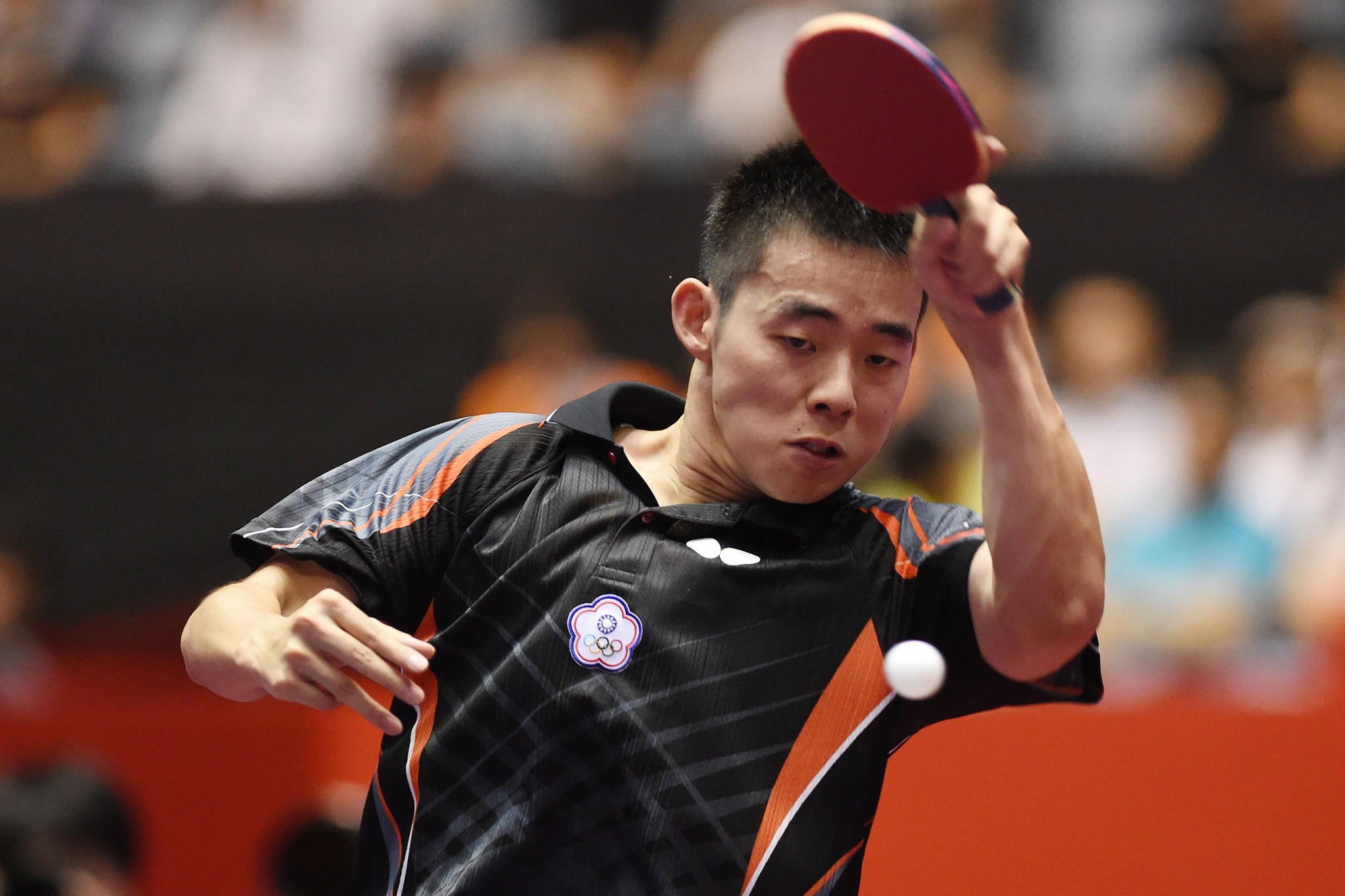 Chen Chien-An claimed a surprise win at the ITTF Asian Cup ©Getty Images
