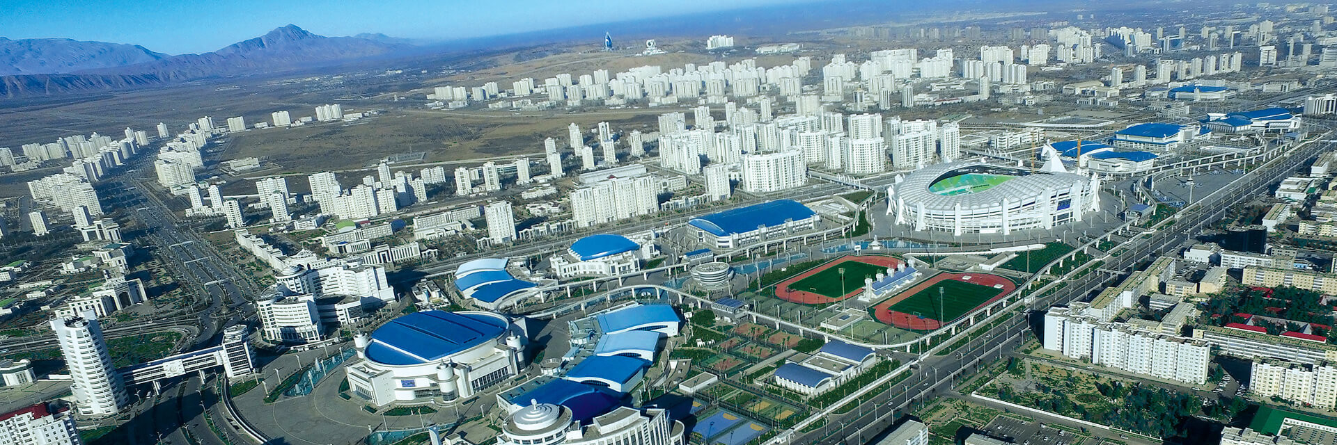 The Ashgabat Olympic Complex will stage the 2017 Asian Indoor and Martial Arts Games ©Ashgabat 2017