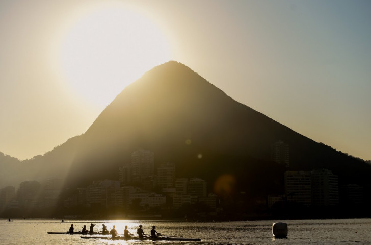 Rowers competing at the World Junior Championships, which is doubling as the Rio 2016 test event ©Getty Images