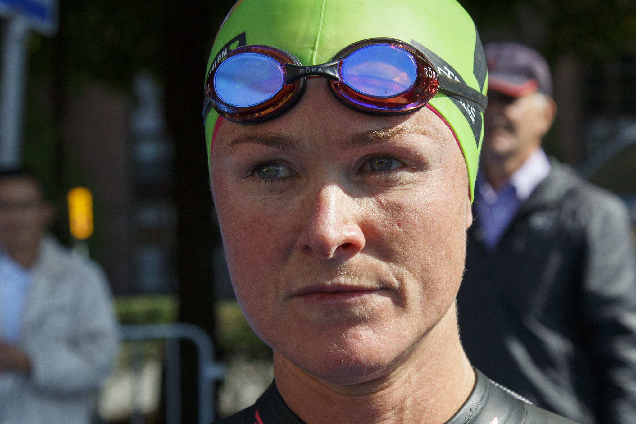 Flora Duffy of Bermuda could earn her second world gold with seventh place or better tomorrow ©ITU
