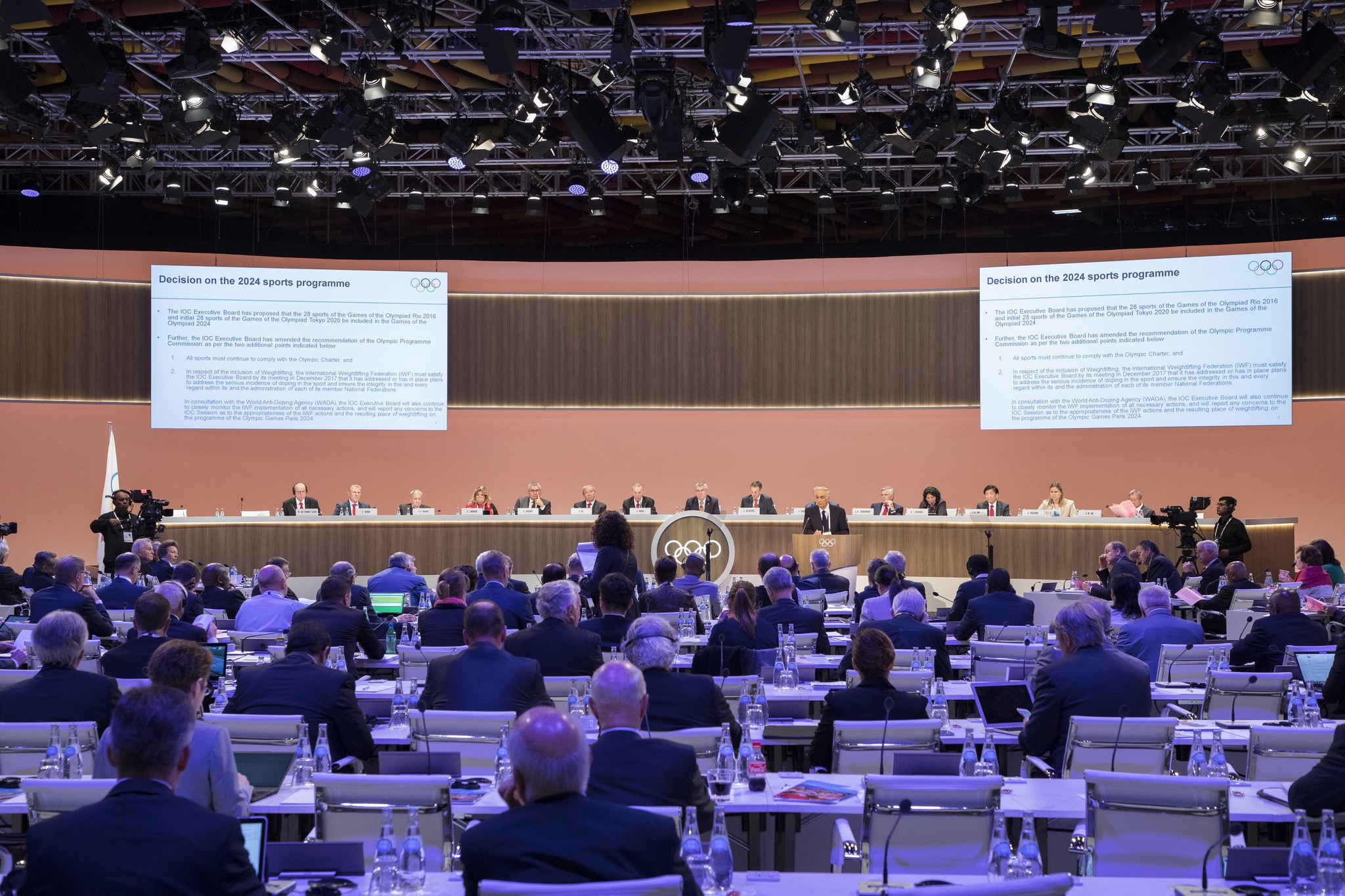 A number of IOC members openly criticised the statement from the NADOs ©IOC
