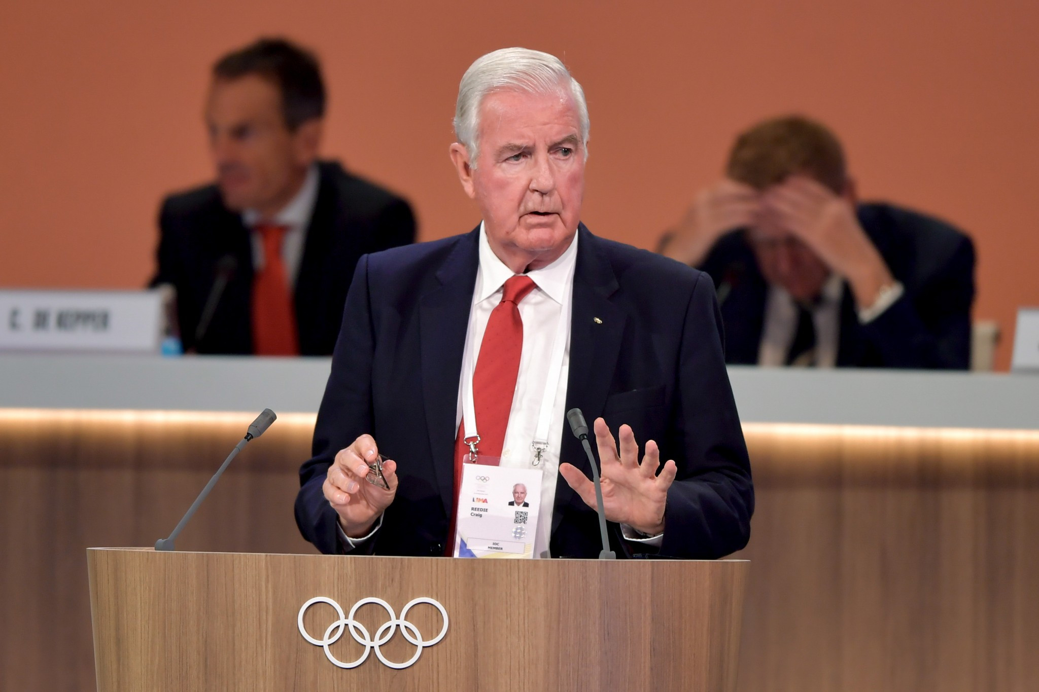 Sir Craig Reedie provided an update on the work of the World Anti-Doping Agency ©Getty Images