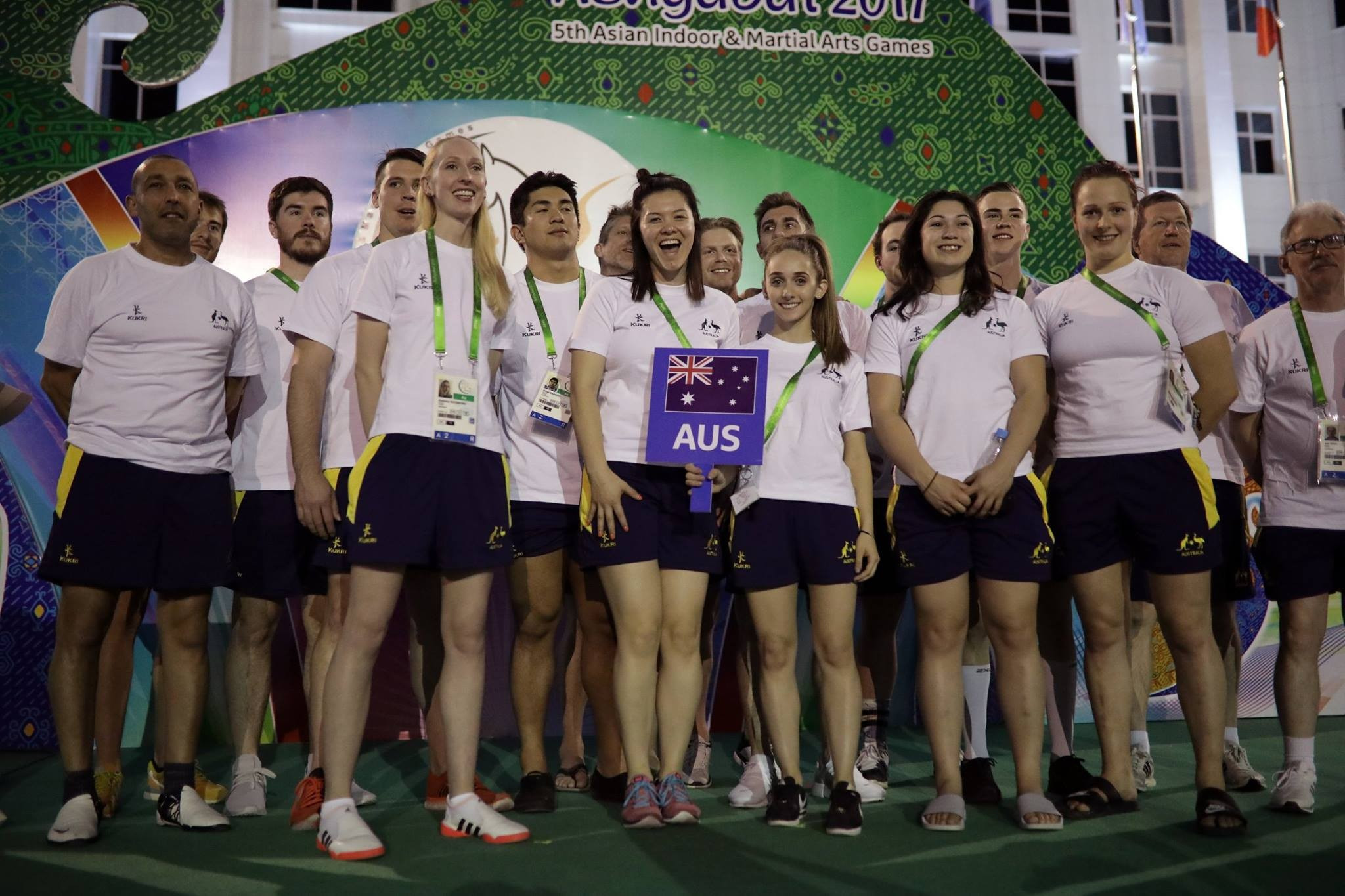 An Australia team is also participating ©Ashgabat 2017