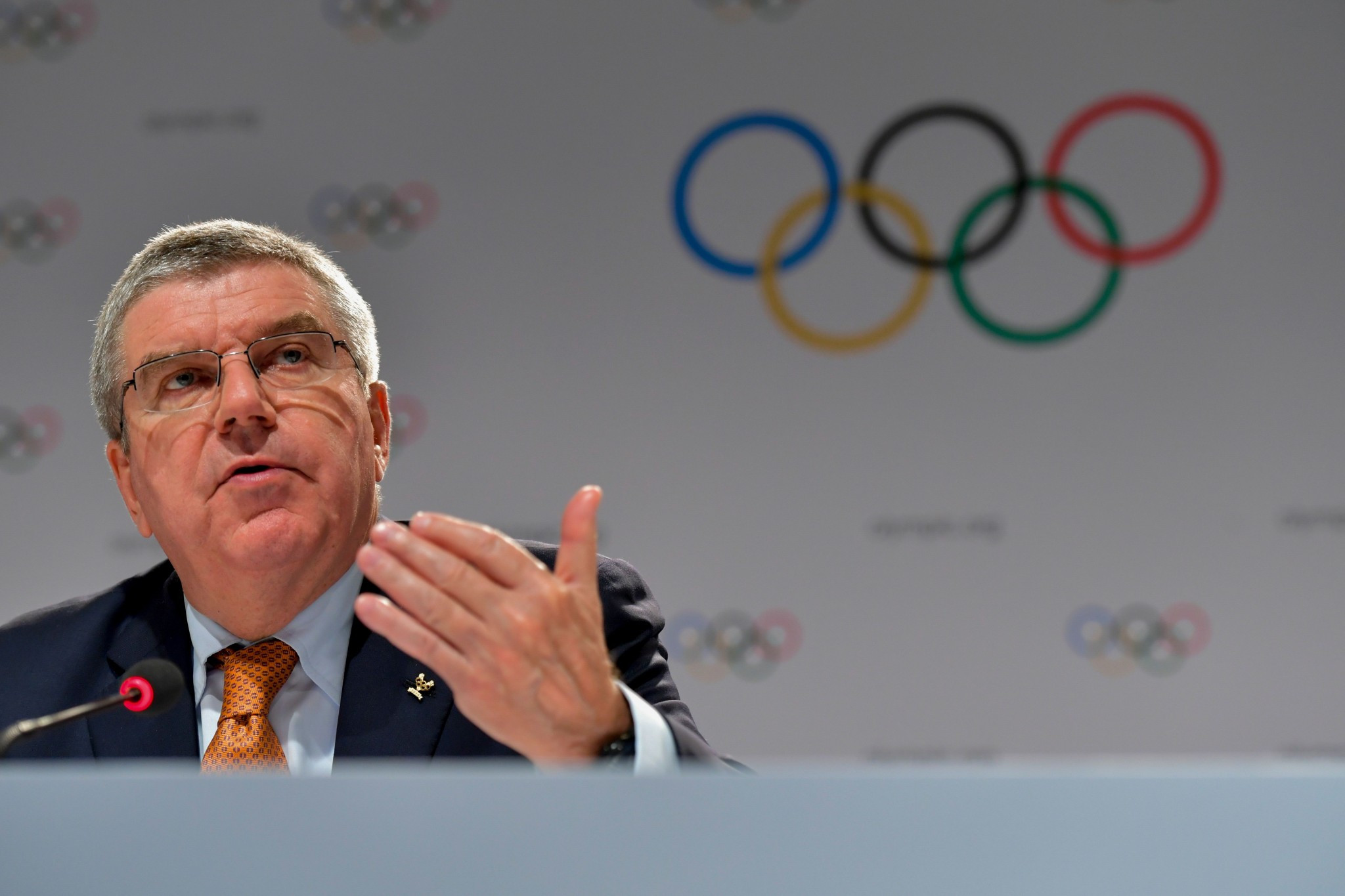 IOC President Thomas Bach admitted here this week that he had not watched Icarus ©Getty Images