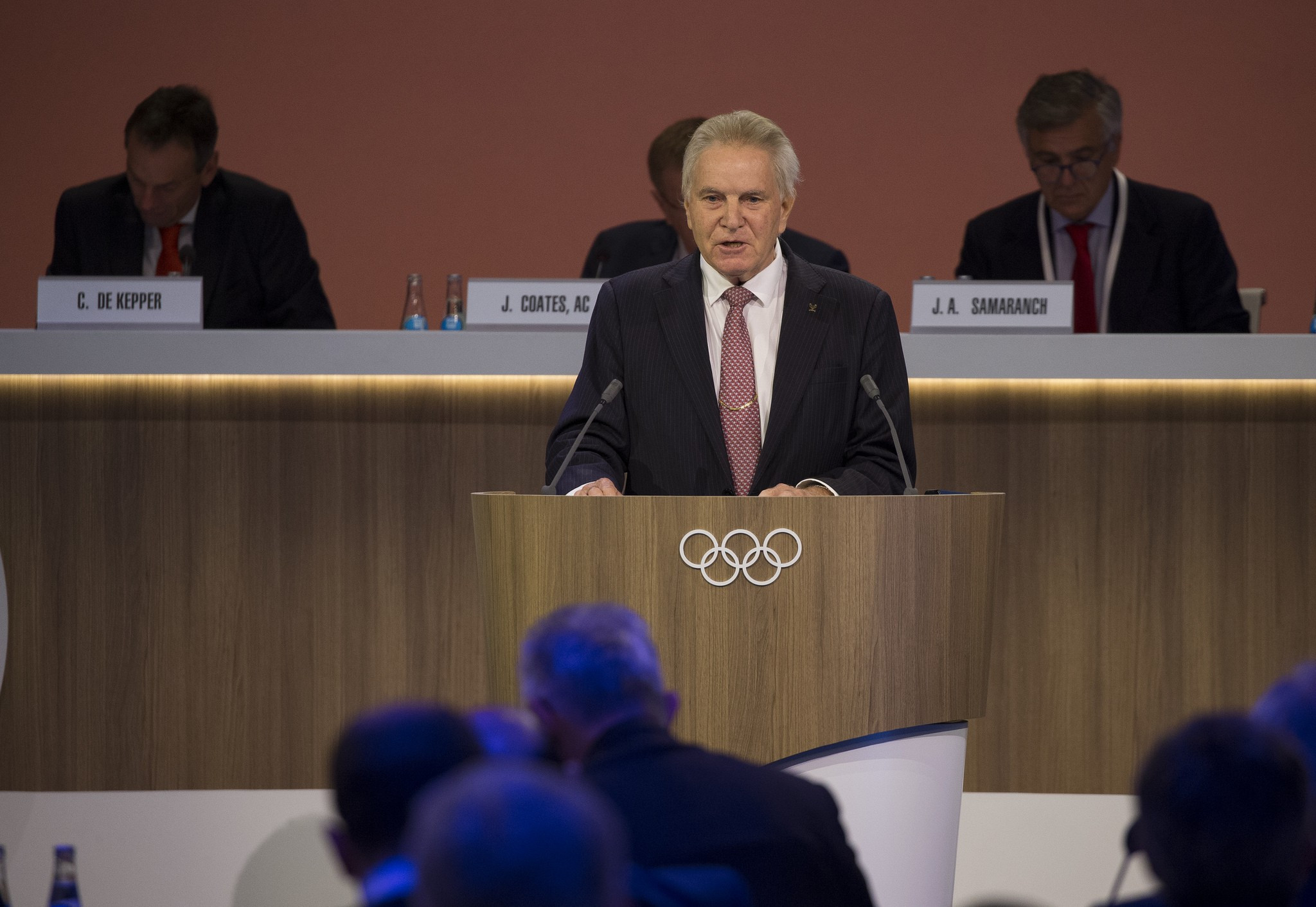 Russia are likely to avoid a ban for Pyeongchang 2018 after reports were presented to the Session ©IOC