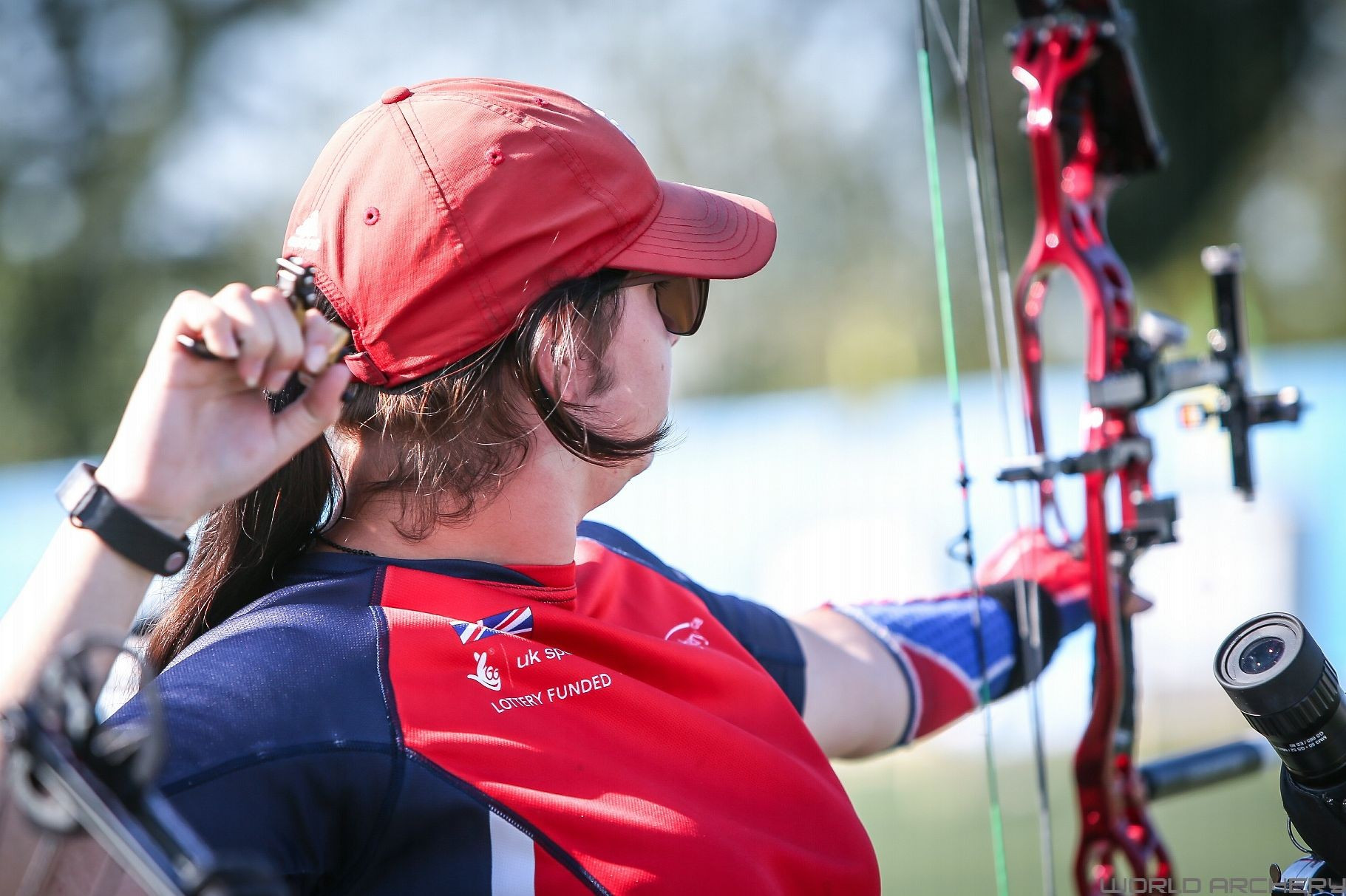 Jessica Stretton took gold in the women's W1 event ©World Archery