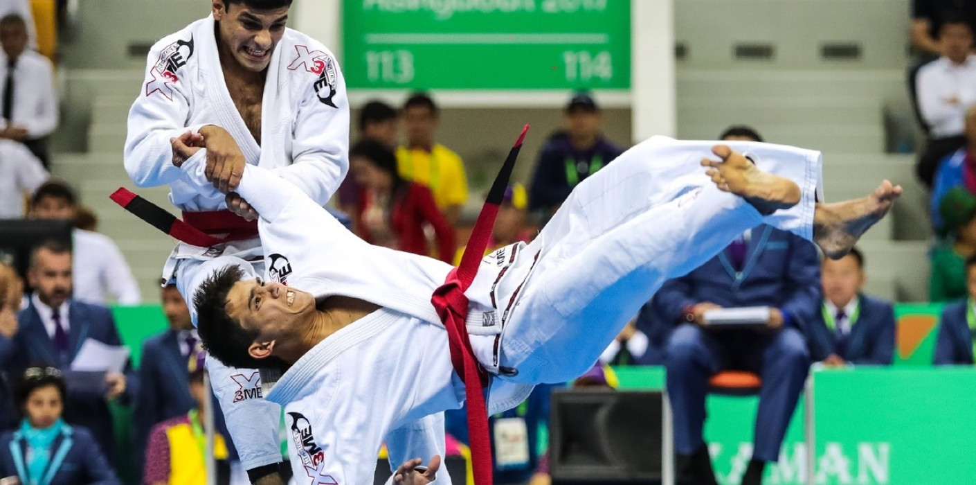 Ju-Jitsu duo win first gold medal of Ashgabat 2017 for hosts Turkmenistan