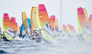 Approaching cyclone threatens to disrupt RS:X windsurfing World Championships on Tokyo 2020 course