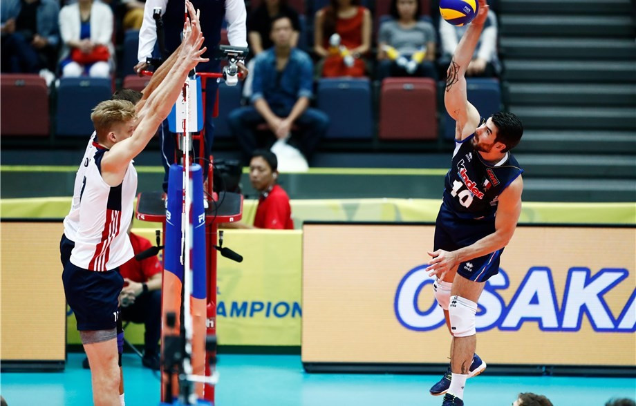 Italy had to settle for second place despite beating United States ©FIVB