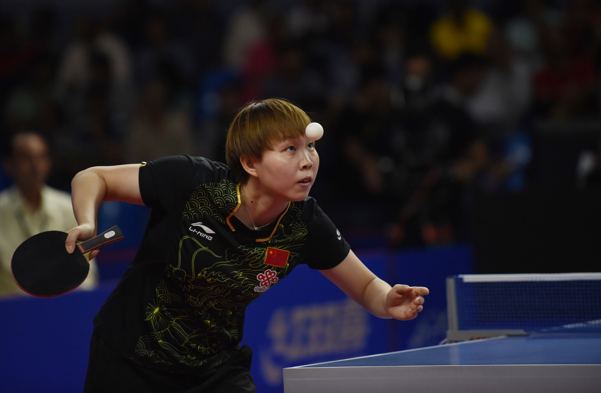 Zhu Yuling won the women's singles final ©Getty Images