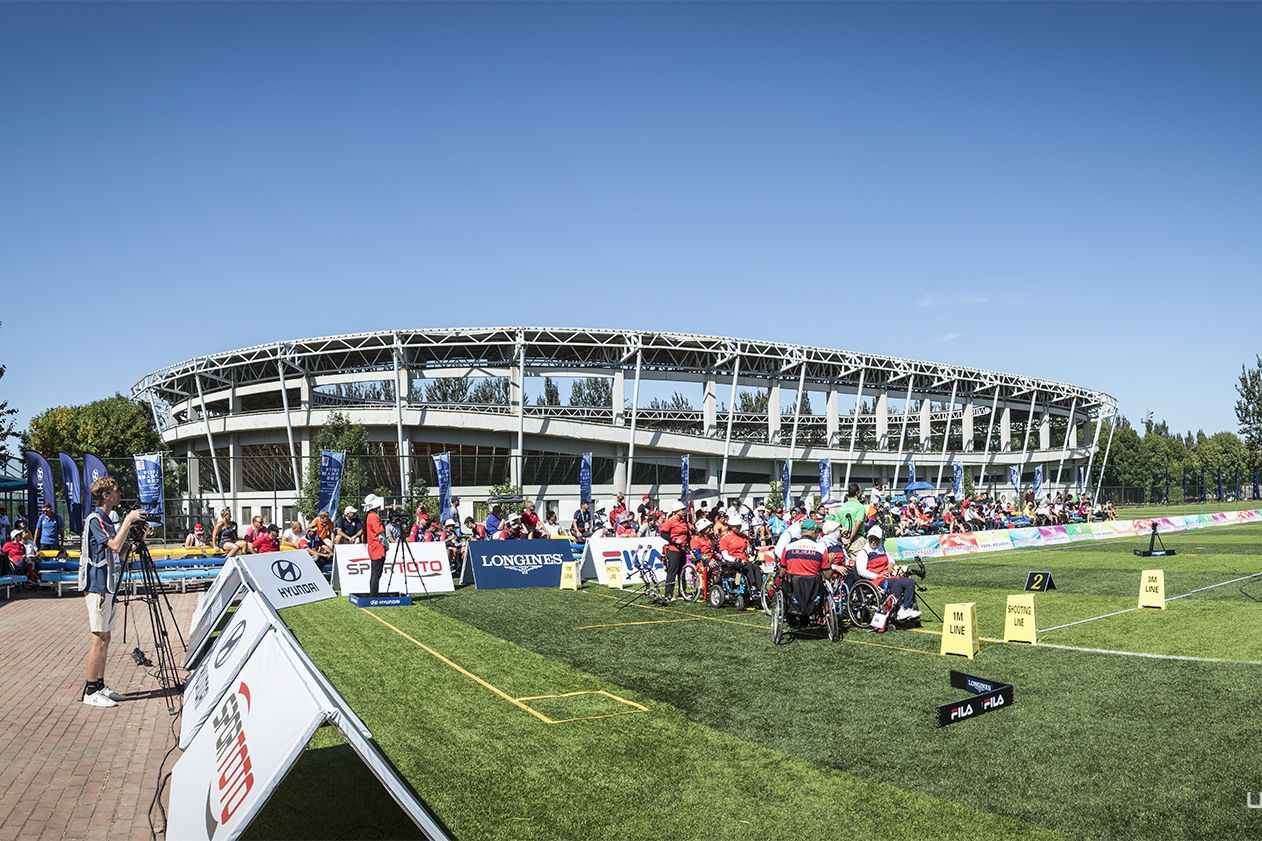 A host of compound team finals also took place today ©World Archery 