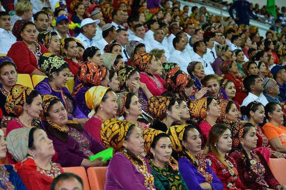 Spectators attending sporting events at the Asian Indoor and Martial Arts Games before the Opening Ceremony ©OCA