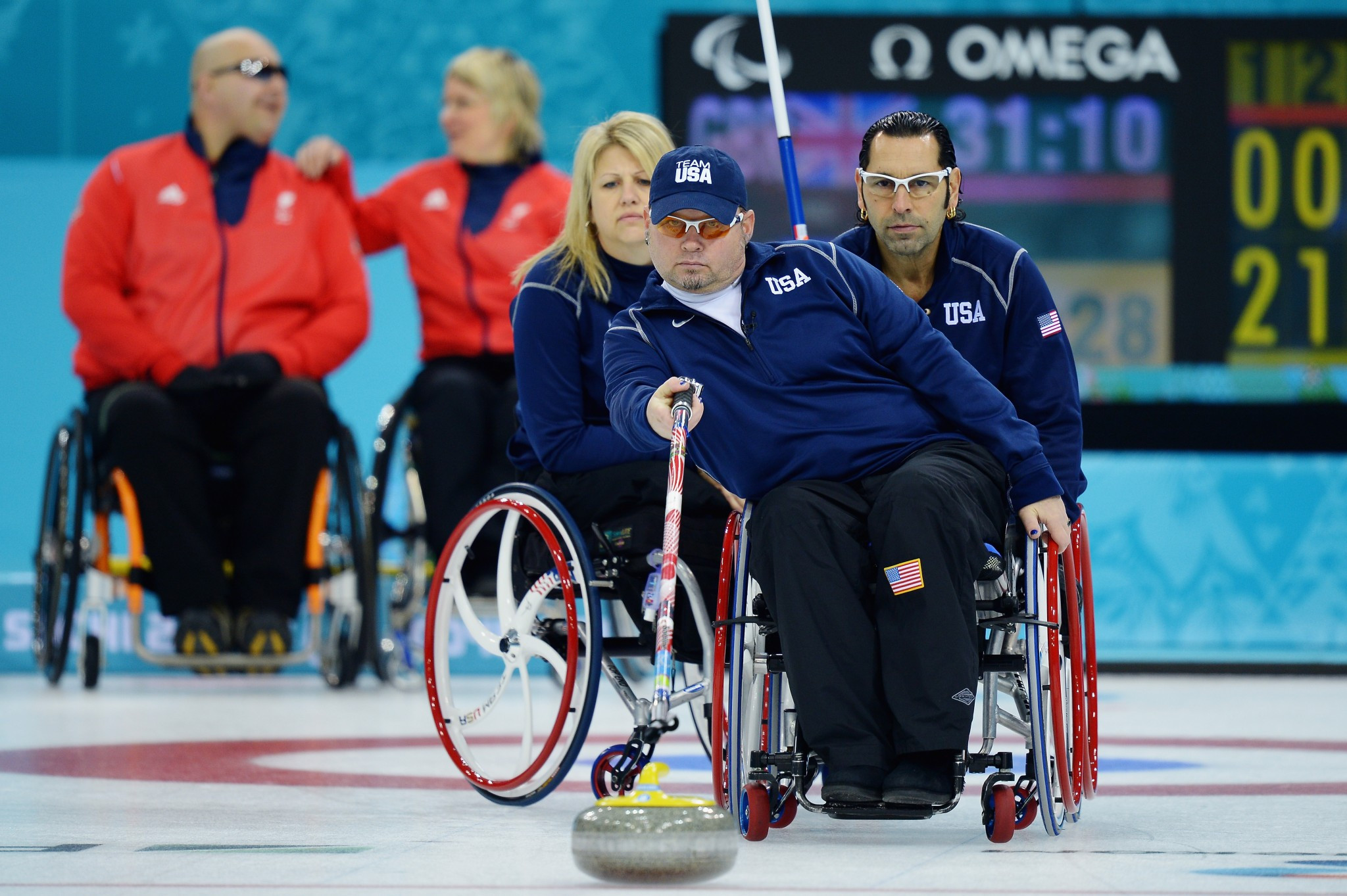 The number of teams at the World Wheelchair Curling Championship will now mirror the Paralympic Games ©Getty Images