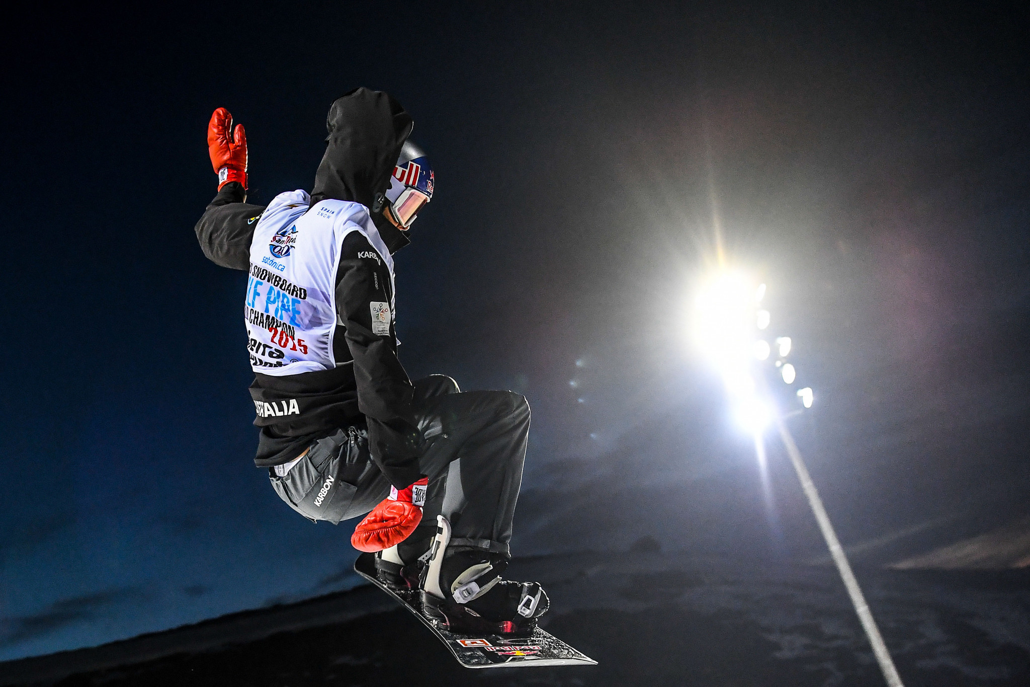 Scotty James is the reigning world halfpipe champion ©Getty Images
