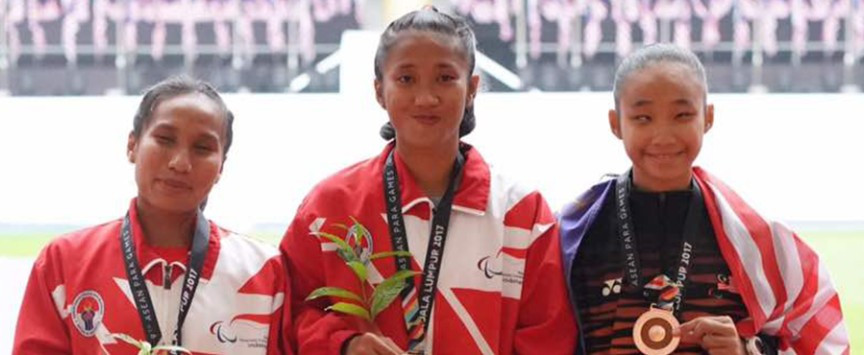 Indonesia claim nine golds on opening day of athletics at ASEAN Para Games