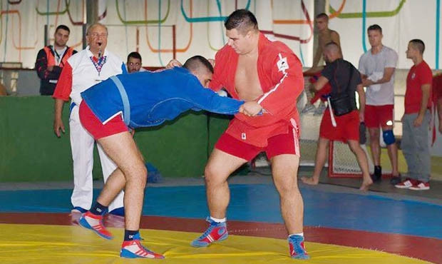Serbian national sambo competitions held in Novi Sad