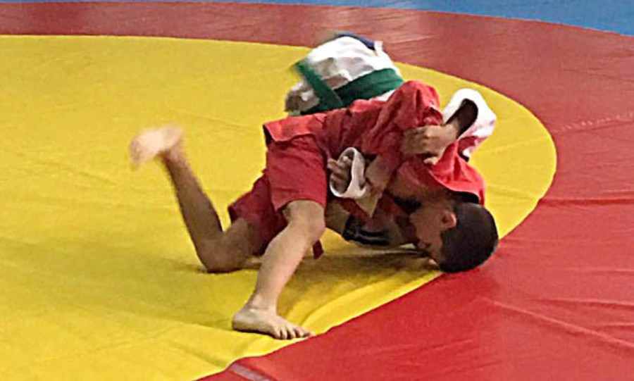 Youth sambo competitions were also held after the conclusion of elite events ©FIAS