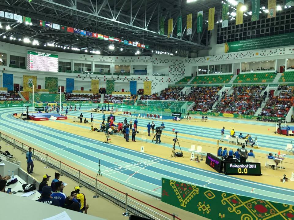 Indoor athletics competition is also continuing ©ITG