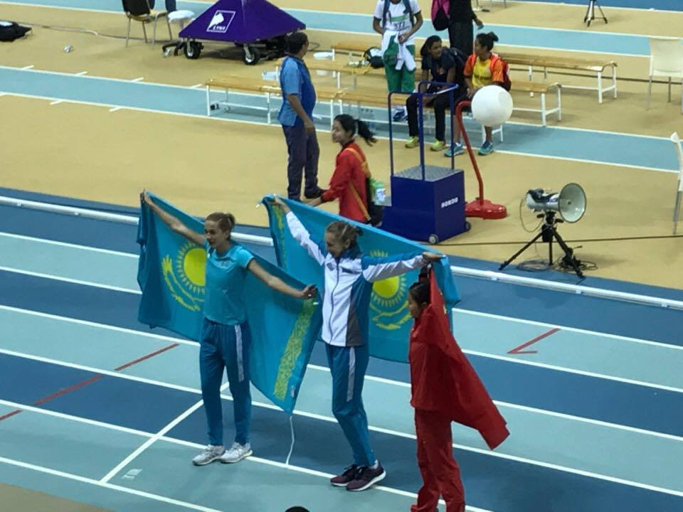 Rypakova completes golden jumping double at Ashgabat 2017