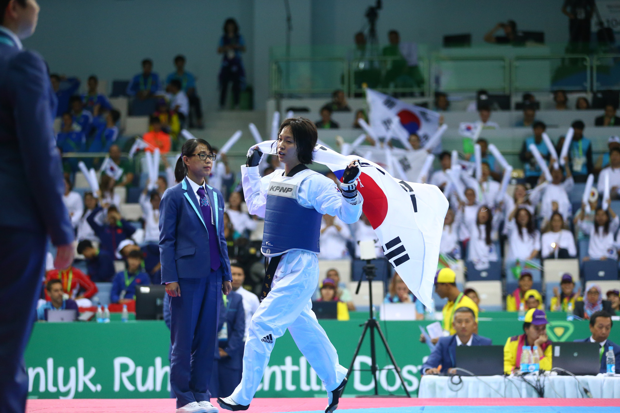 South Korea and Iran share spoils on day two of Ashgabat 2017 taekwondo action