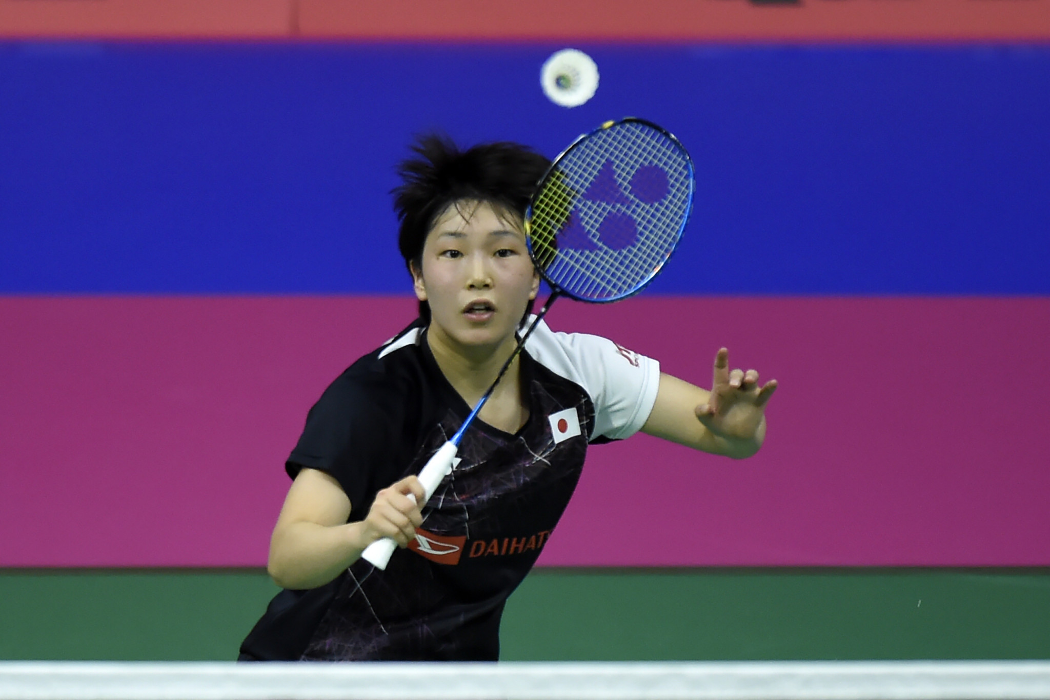Akane Yamaguchi won her opening women's singles match ©Getty Images