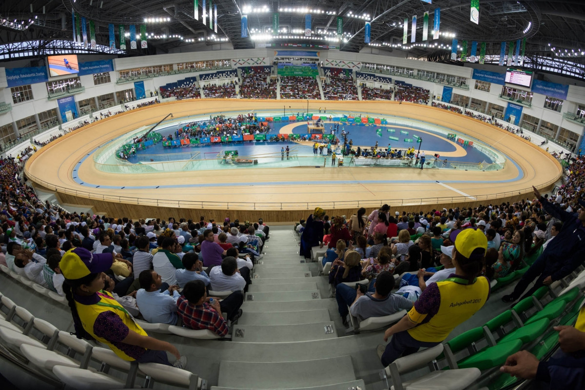 The Velodrome is among the 13 venues located within the Ashgabat Olympic Complex ©Ashgabat 2017