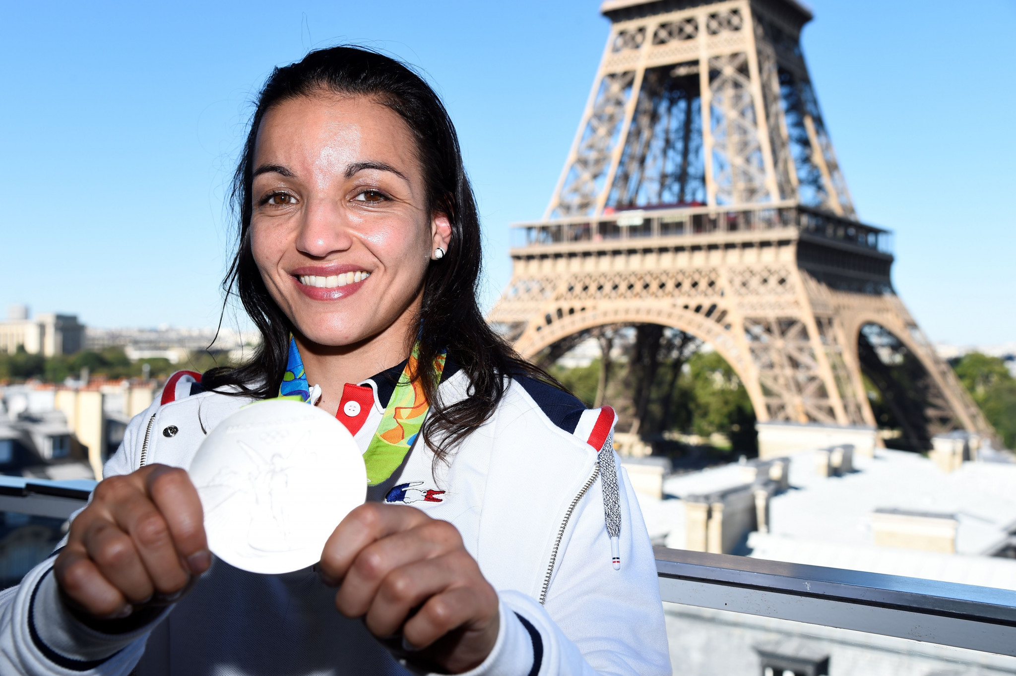 French boxer Sarah Ourahmoune has also been named as a Champion for Peace ©Getty Images