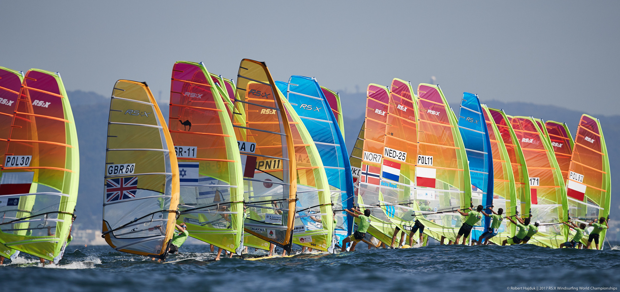 Change at the top in both competitions at RS:X Windsurfing World Championships