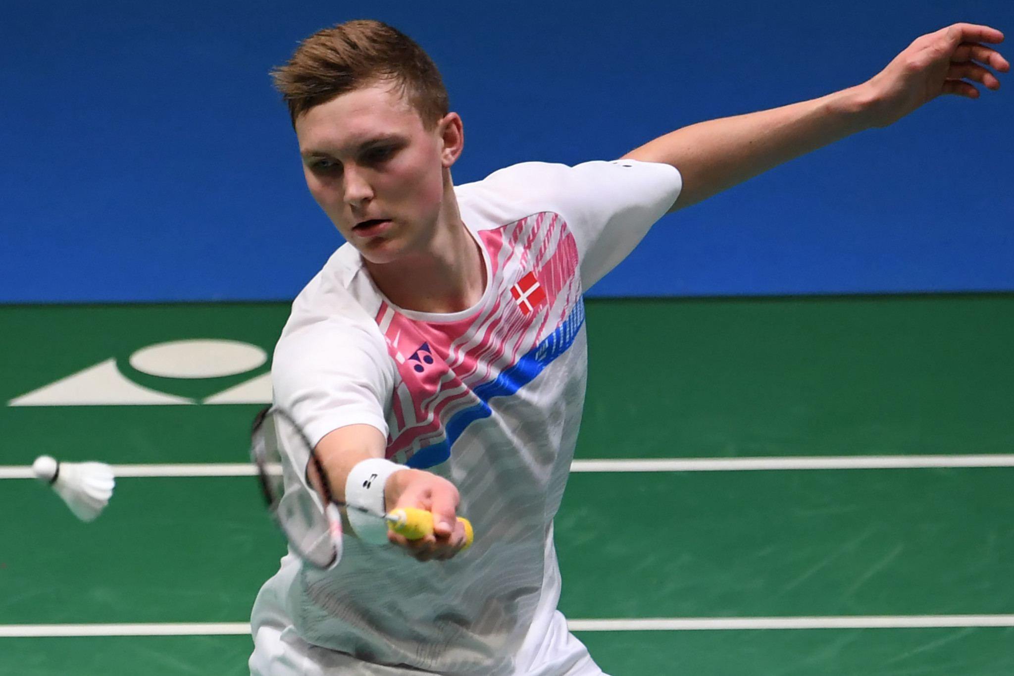 Viktor Axelsen progressed to the last eight in Tokyo ©Getty Images