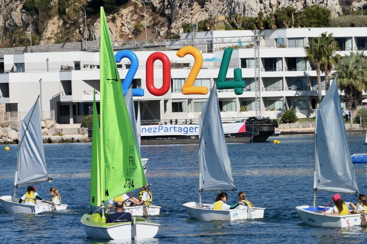 Marseille is poised to host sailing competition during the 2024 Olympic Games ©Paris 2024