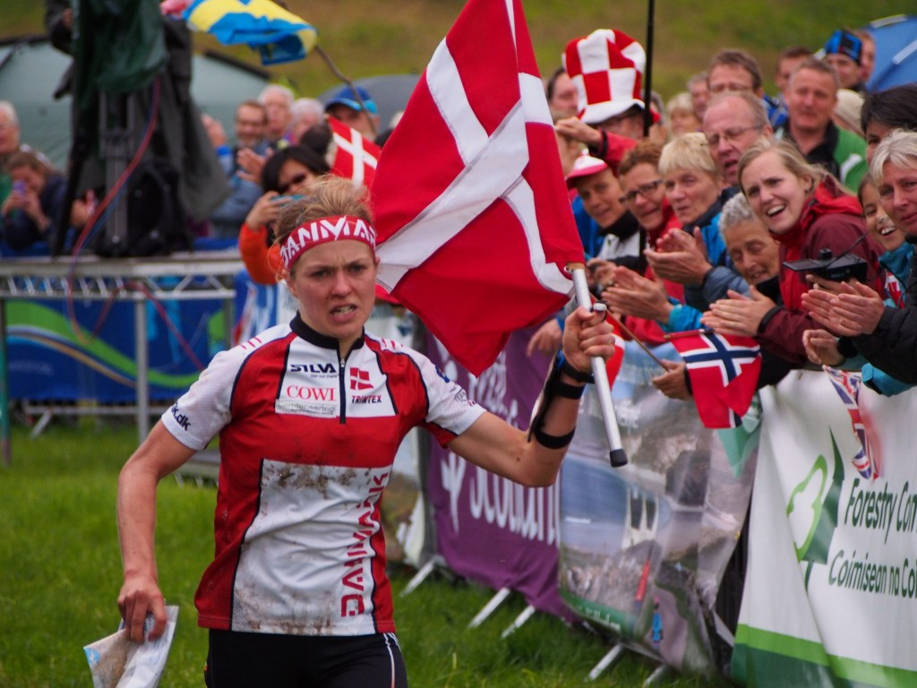 Denmark's Ida Bobach claimed her maiden World Orienteering Championships title with victory in the women's race
