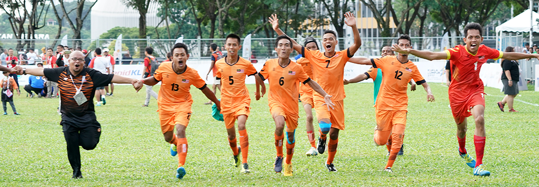 Indonesia surprise Thailand to secure seven-a-side football gold at ASEAN Para Games