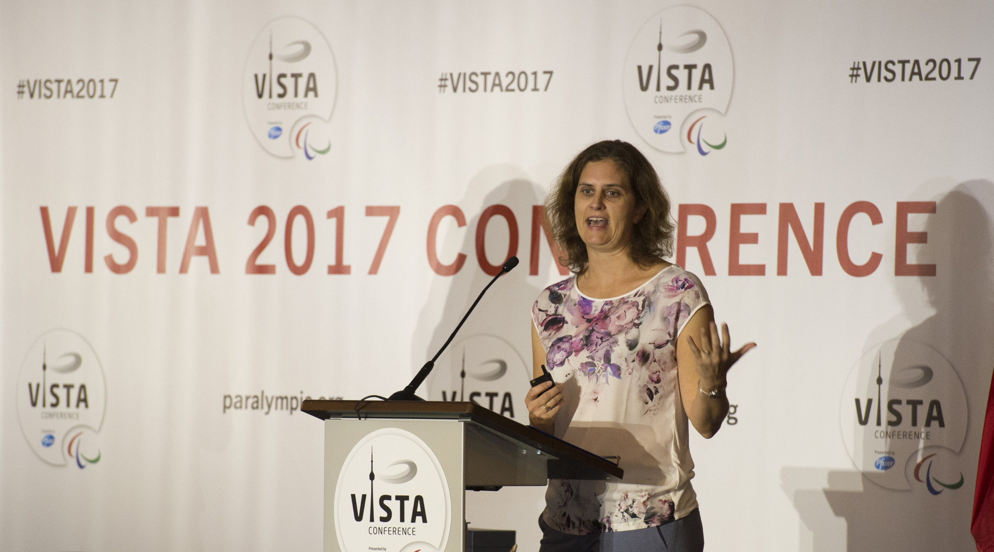 Victoria Goosey-Tolfrey also delivered a keynote speech ©VISTA 2017