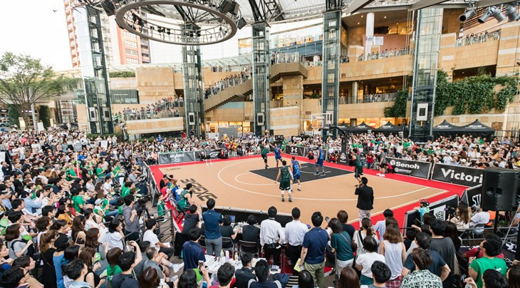 Tokyo hosted the final of Japan's professional 3x3 league ©FIBA