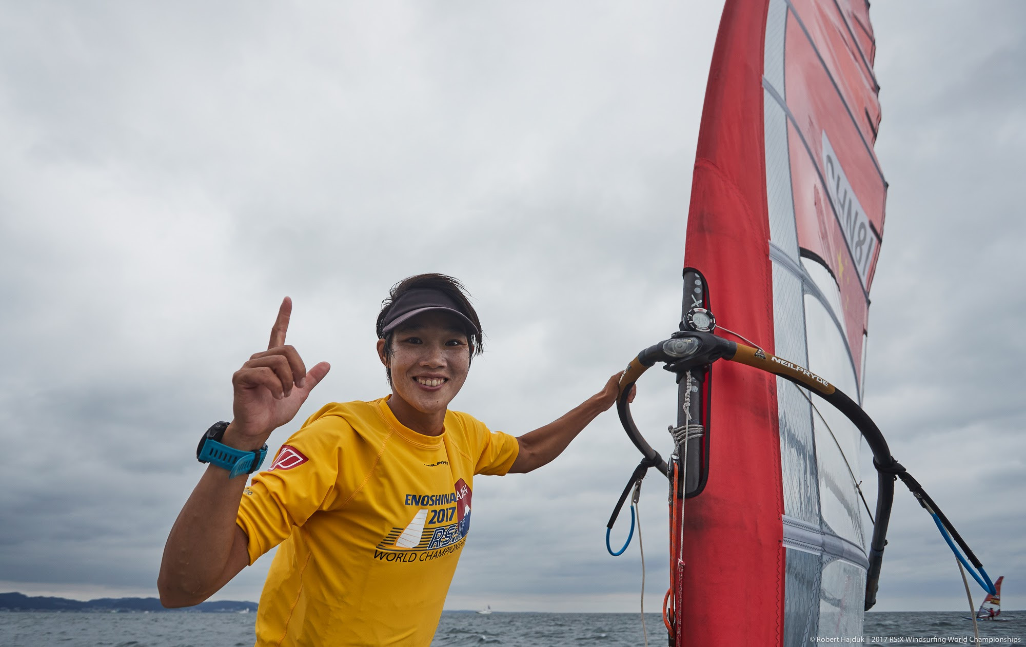 China's Peina Chen claimed gold at the RS:X World Windsurfing Championships ©RS:X World Windsurfing Championships