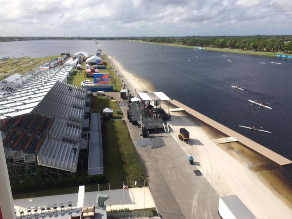 The course for the 2017 World Rowing Championships at Nathan Benderson Park is ready ©Sarasota-Bradenton 2017