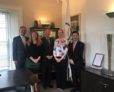South Korean ambassador visits Olympic Council of Ireland
