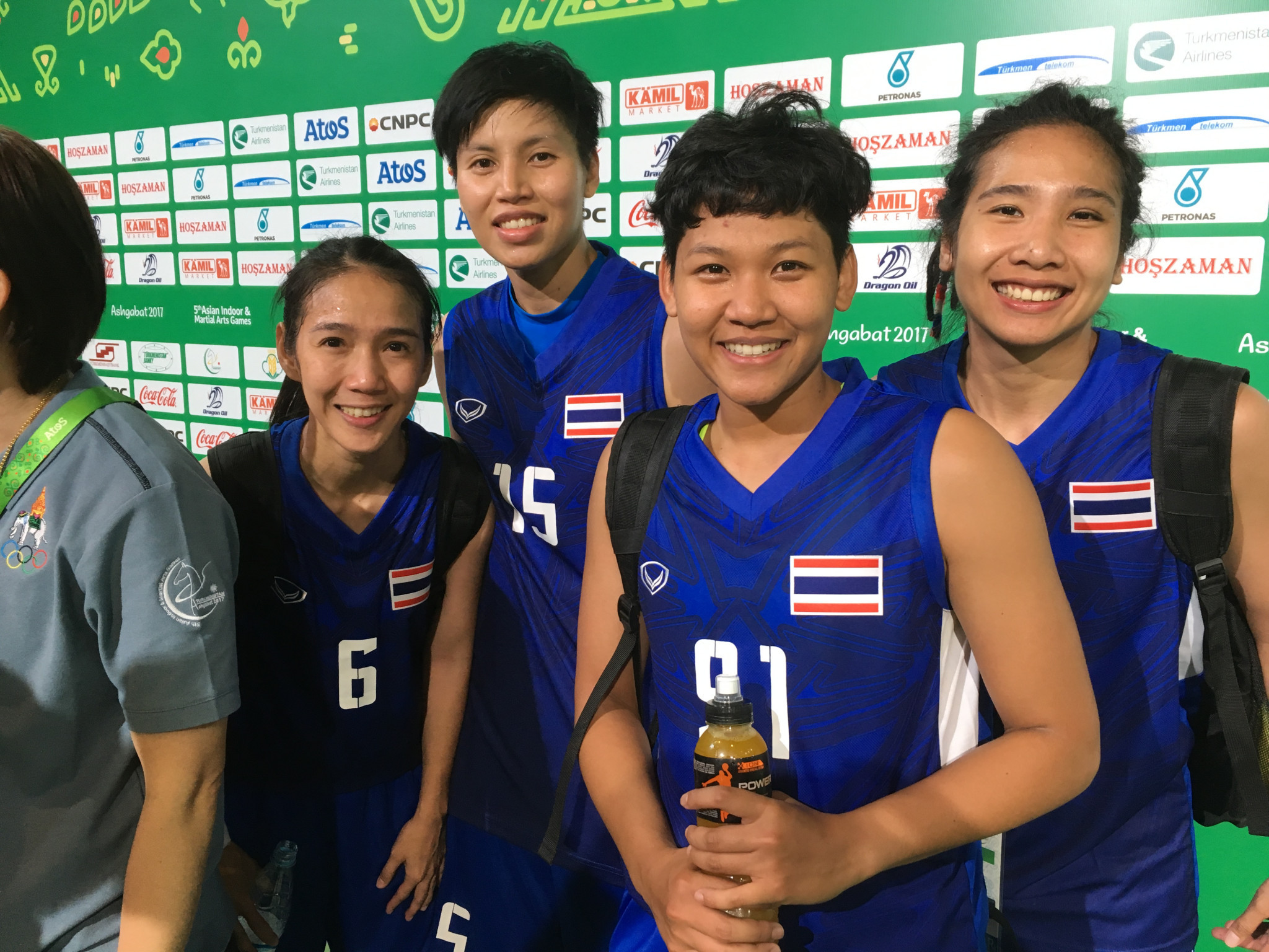 Thailand came out on top in the women's 3x3 basketball event ©Ashgabat 2017/Michael Church