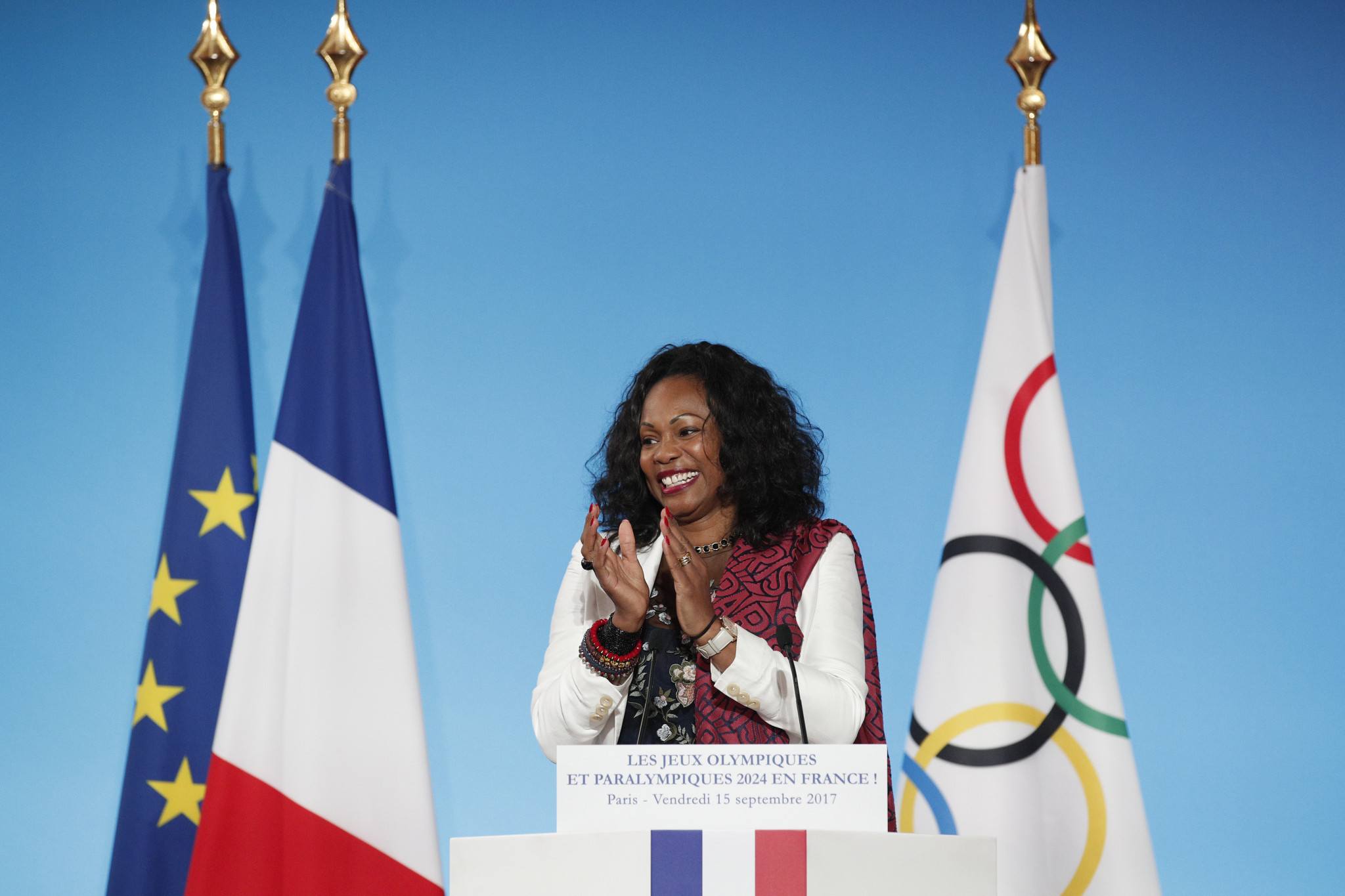 French Sports Minister Laura Flessel had prompted fears countries could miss the Games ©Getty Images