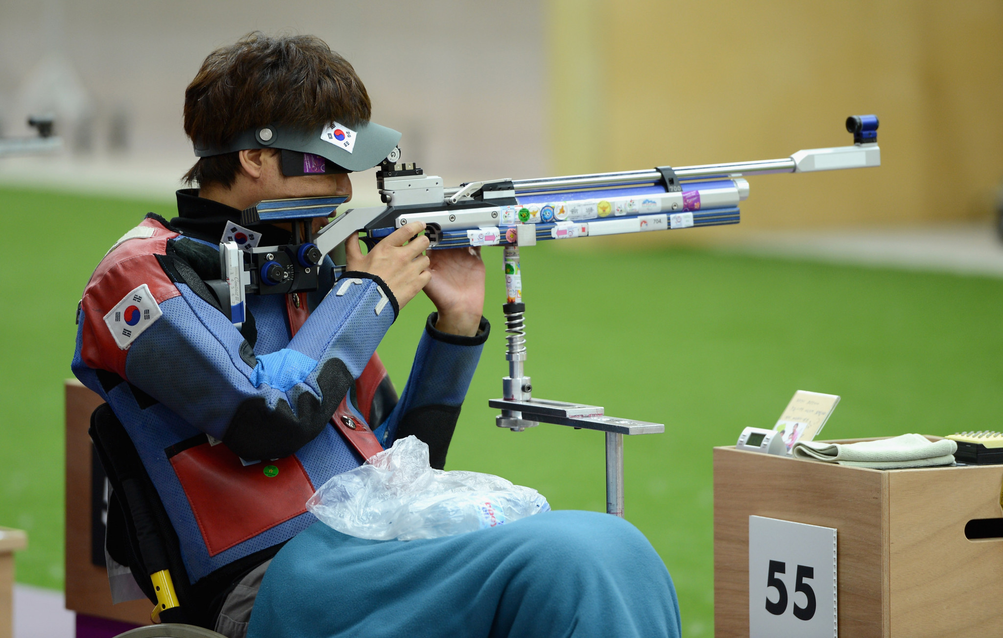 South Korea’s Jiseok Lee captured his first win of the World Shooting Para Sport World Cup season in Osijek ©Getty Images