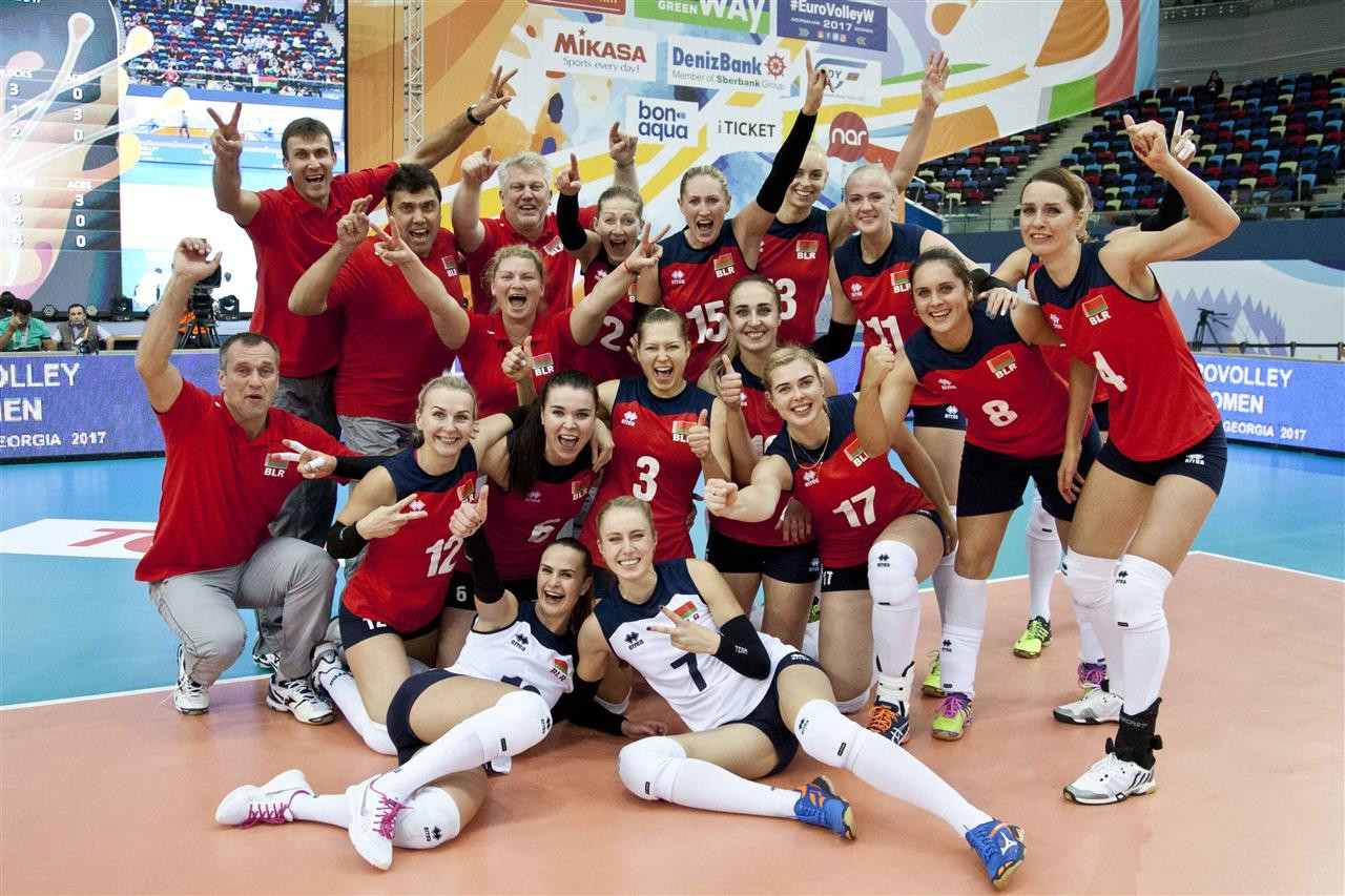 Belarus and The Netherlands reach last eight of Women's European Volleyball Championships