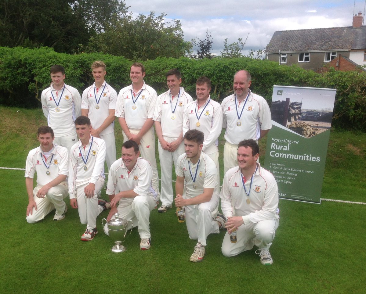 Village cricket has taken a hit through the ignoble behaviour of Pembrokeshire league Carew, whose title-winning victory over rivals Cresselly did not break the rules - but did break the spirit of them ©Twitter