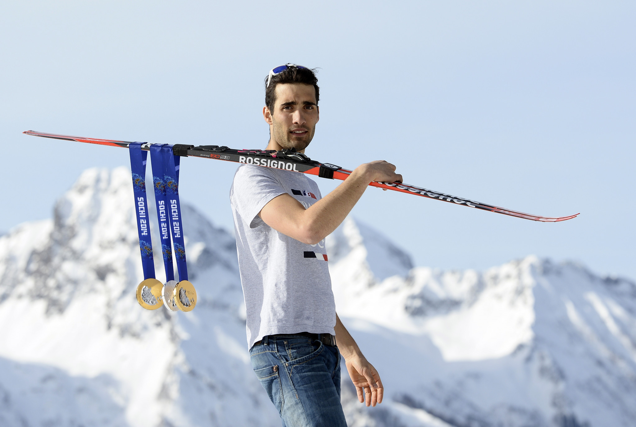 Martin Fourcade won three medals at Sochi 2014, including two golds ©Getty Images