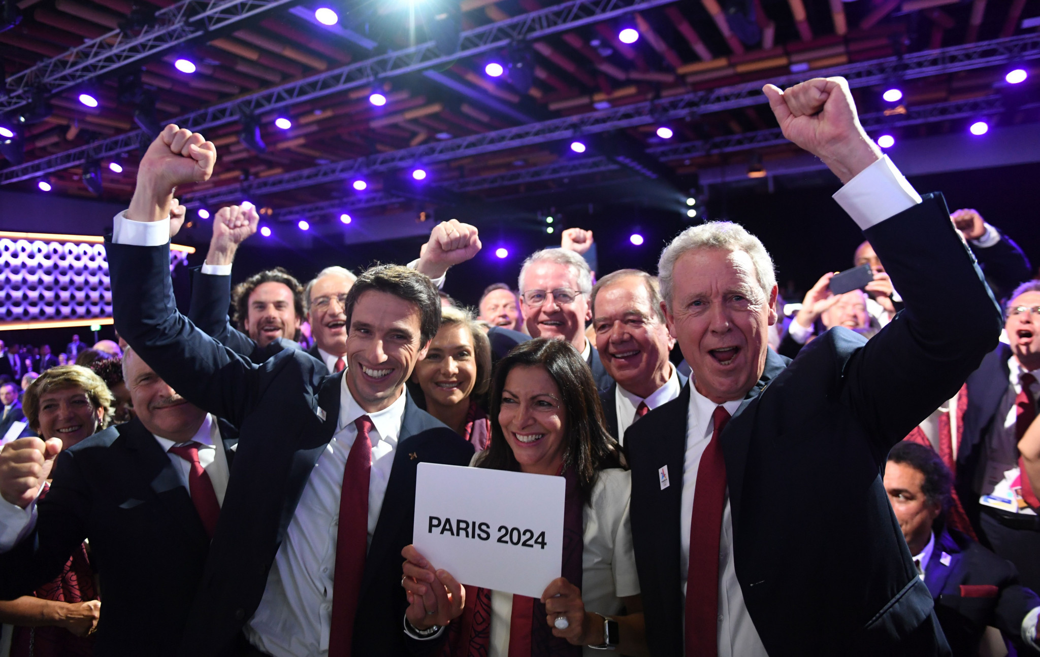 A decision to cut the funding for French sport comes only two weeks after there were celebrations when Paris were awarded the 2024 Olympic and Paralympic Games ©Getty Images