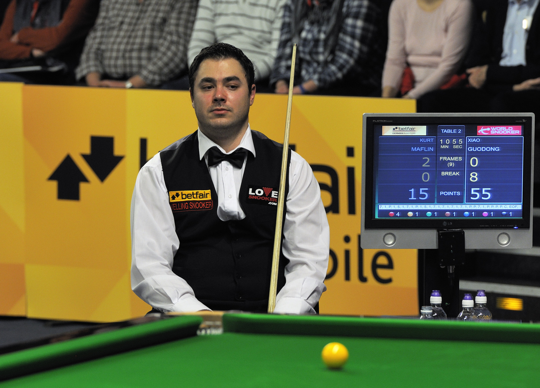 Norway's Kurt Maflin will still be allowed to compete in next year's World Championships after his three-month ban was suspended until after then by the WPBSA ©Wikipedia
