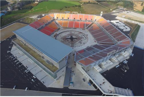 Construction work on Pyeongchang Olympic Stadium to be finished tomorrow
