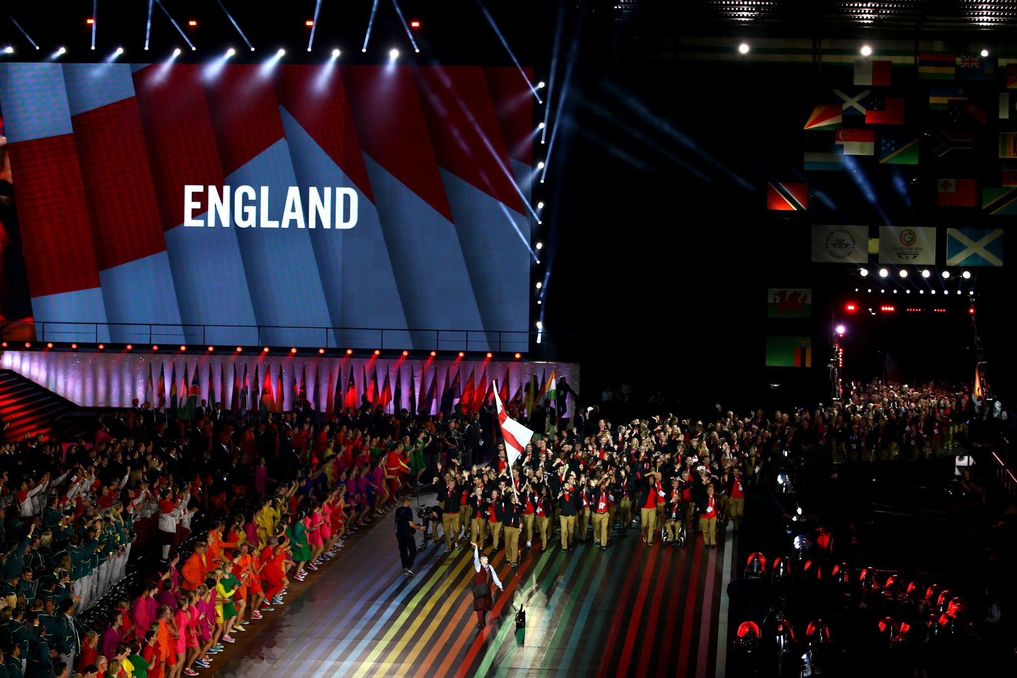 England finished top of the overall medals table at Glasgow 2014 ©Getty Images