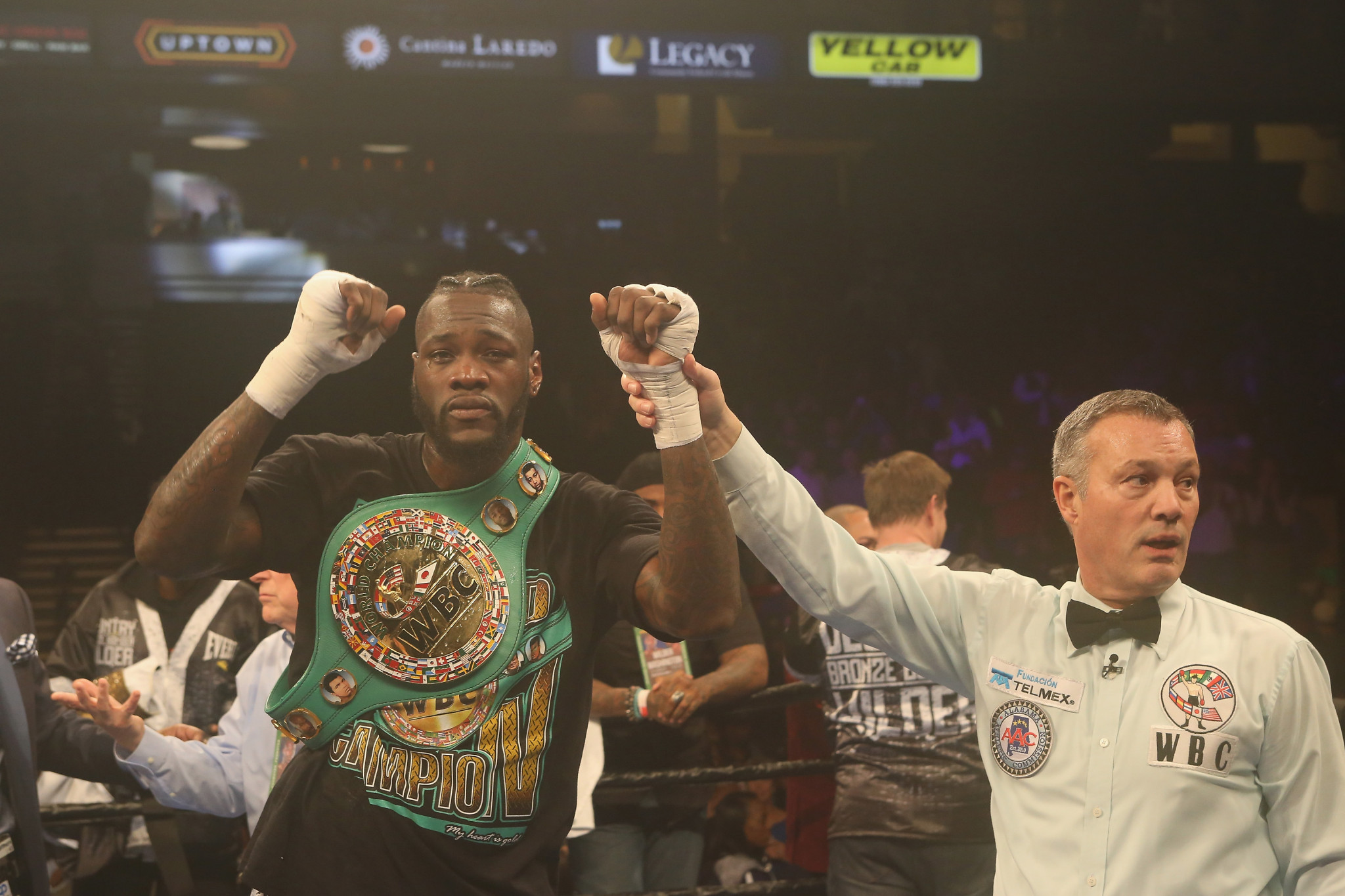 Deontay Wilder has missed major fights before due to opponents failing drug tests ©Getty Images