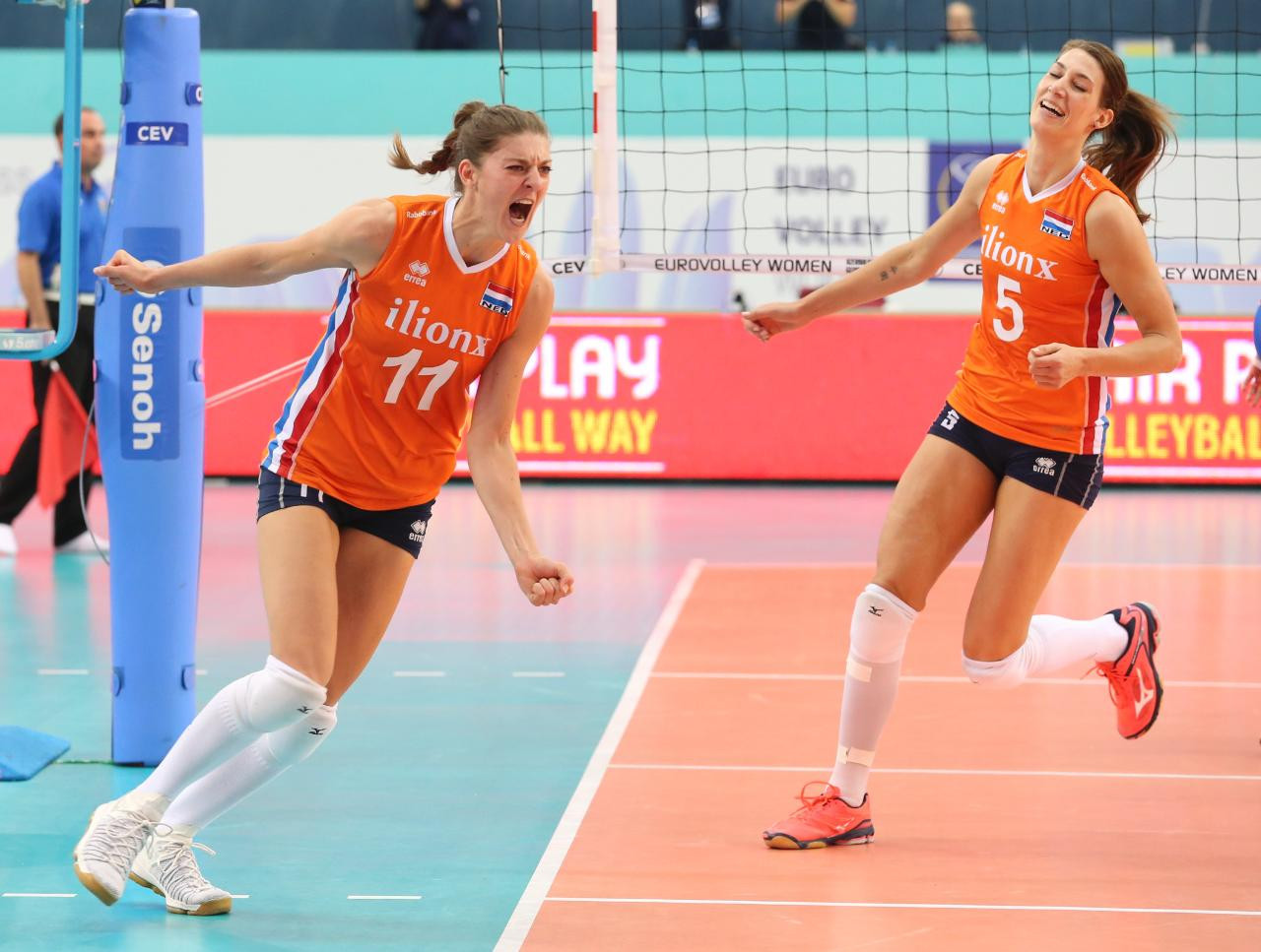 The Netherlands beat hosts Azerbaijan to reach the gold medal match ©CEV