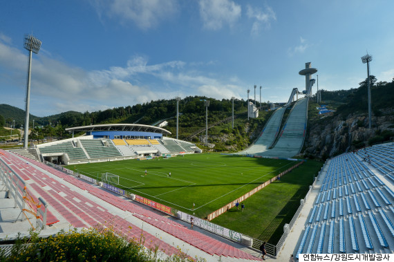 K League Classic club Gangwon are moving out of the Olympic Ski Jumping Centre because of the Winter Olympics ©Getty Images